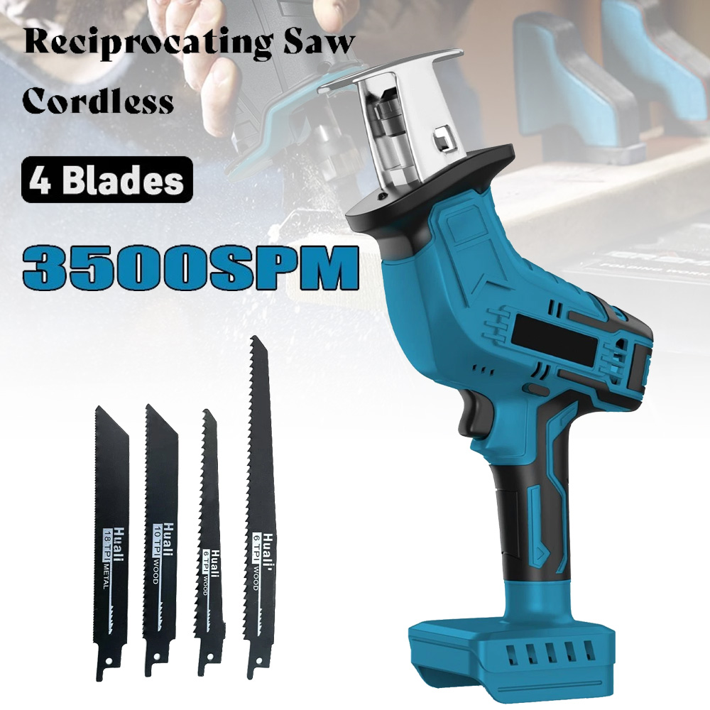 Metal Saw Reciprocating - Cordless Reciprocating Saw for Makita 18V