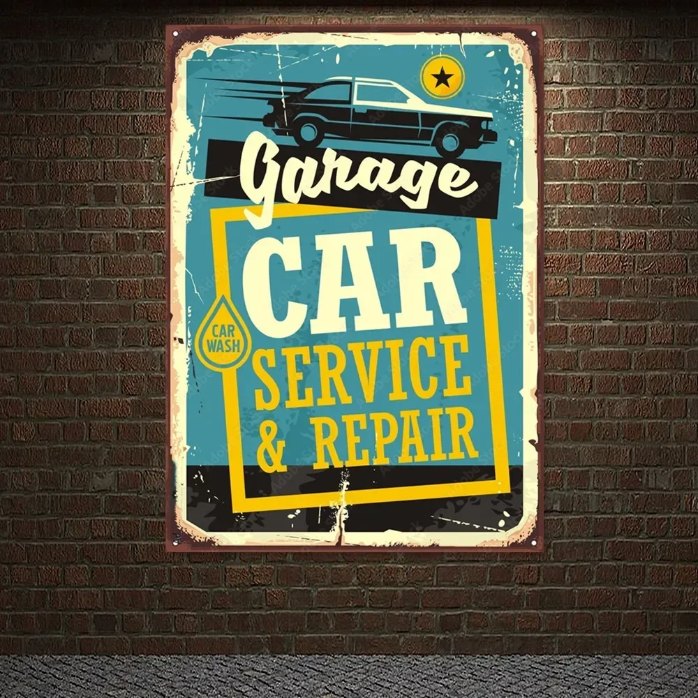 Vintage CAR SERVICE & REPAIR P - Auto Repair Shop Banners review and price