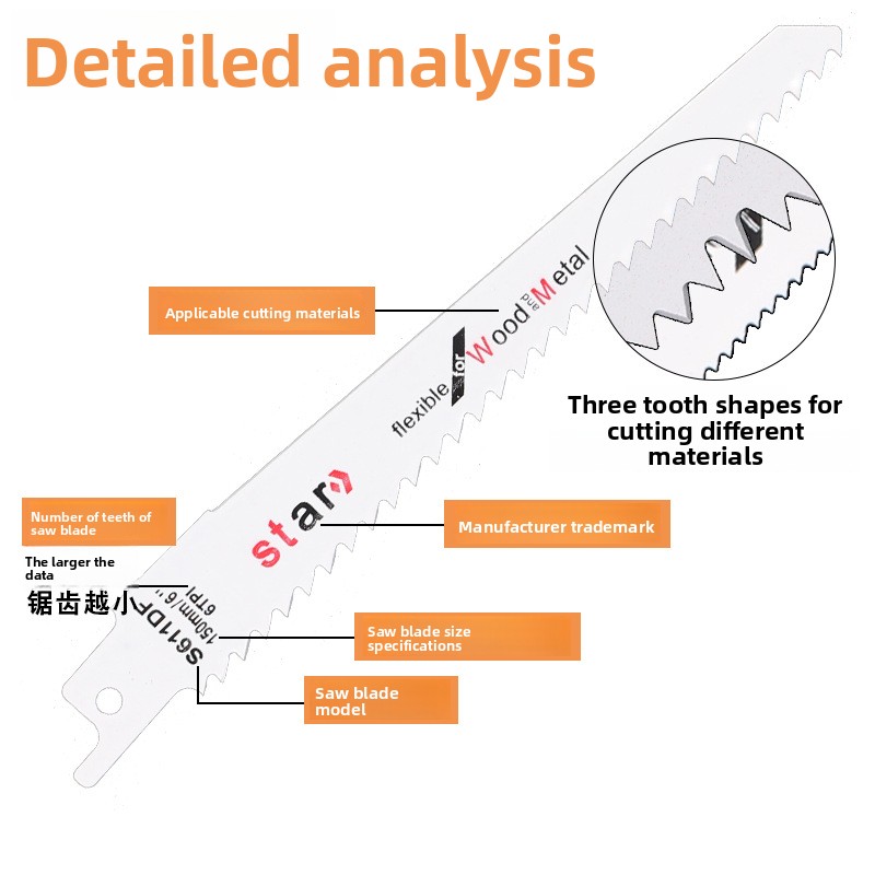 Long Reciprocating Saw Blades  - Metal Saw Reciprocating review and price