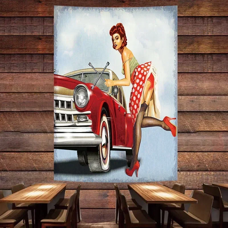 Vintage Car Repair Service Pos - Auto Repair Shop Banners review and price